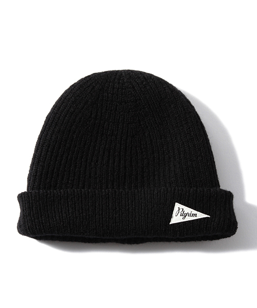 Pilgrim Surf Supply（ピルグリムサーフサプライ）の「Pilgrim Surf+Supply / Wool RibWatch Cap（ハット・メンズ・オフホワイト/グレー/ブラック系その他/ブラック/オリーブ/ネイビー・ONE SIZE）」の2枚目の写真