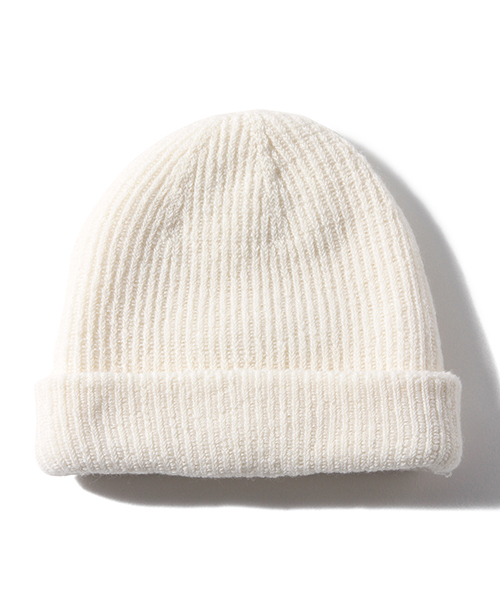 Pilgrim Surf Supply（ピルグリムサーフサプライ）の「Pilgrim Surf+Supply / Wool RibWatch Cap（ハット・メンズ・オフホワイト/グレー/ブラック系その他/ブラック/オリーブ/ネイビー・ONE SIZE）」の10枚目の写真
