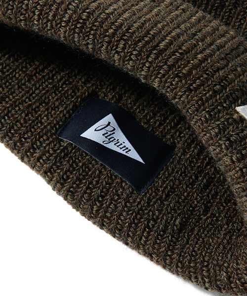 Pilgrim Surf Supply（ピルグリムサーフサプライ）の「Pilgrim Surf+Supply / Wool RibWatch Cap（ハット・メンズ・オフホワイト/グレー/ブラック系その他/ブラック/オリーブ/ネイビー・ONE SIZE）」の15枚目の写真
