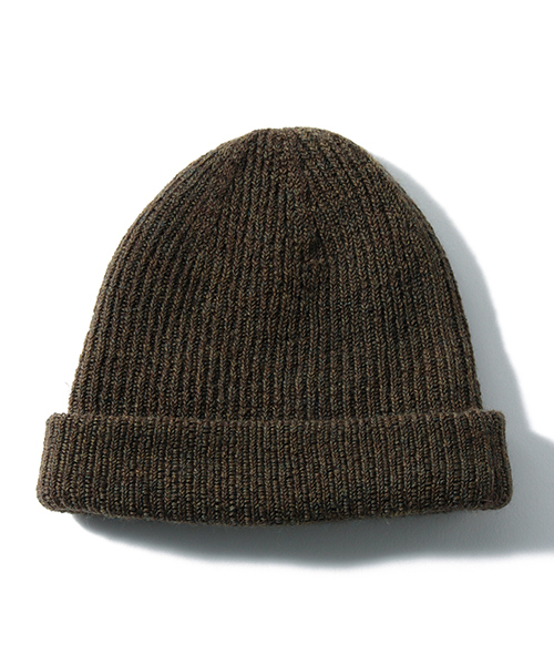 Pilgrim Surf Supply（ピルグリムサーフサプライ）の「Pilgrim Surf+Supply / Wool RibWatch Cap（ハット・メンズ・オフホワイト/グレー/ブラック系その他/ブラック/オリーブ/ネイビー・ONE SIZE）」の16枚目の写真