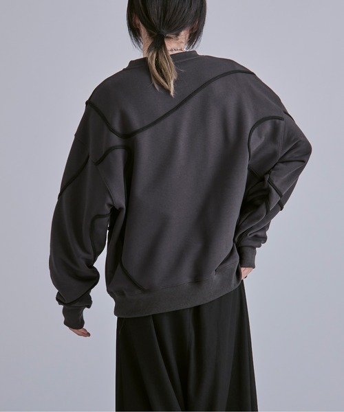 コード刺繍ウラケプルオーバー（Tシャツ/カットソー）｜Ellno Loset（エルノロゼット）