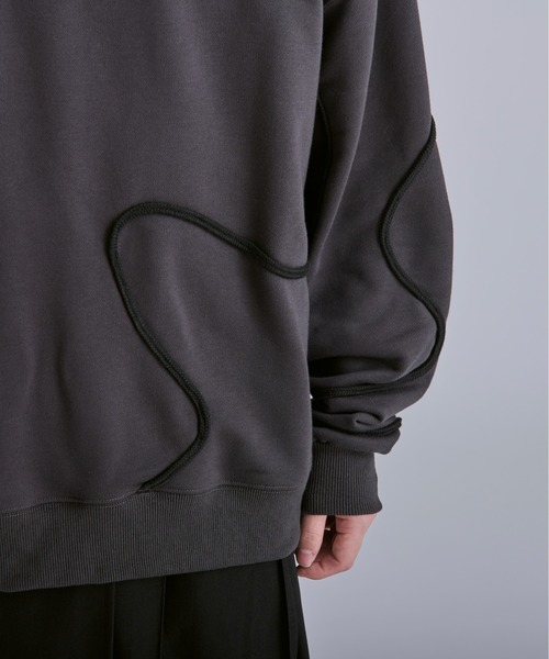 コード刺繍ウラケプルオーバー（Tシャツ/カットソー）｜Ellno Loset（エルノロゼット）