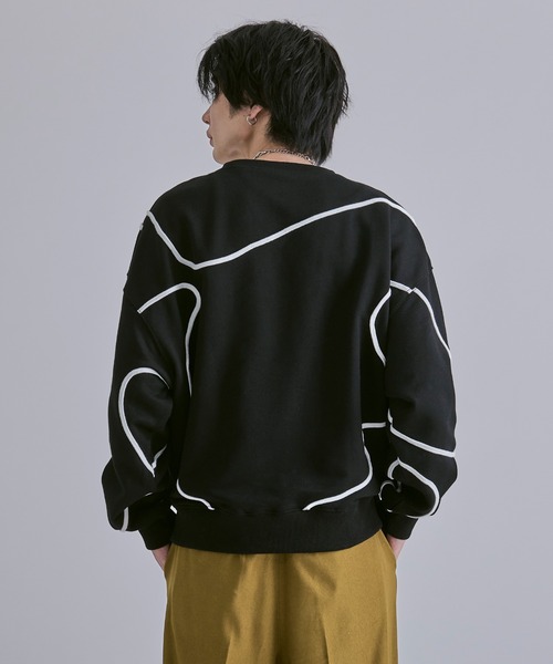 コード刺繍ウラケプルオーバー（Tシャツ/カットソー）｜Ellno Loset（エルノロゼット）