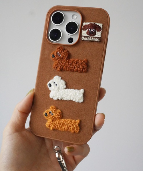 Port(ポート)の「【 Port / ポート 】 ストラップ付き 犬 モチーフ iPhoneケース #(スマホケース/カバー・レディース・ブラウン/マルチ/その他・E/G/B/D/H/C/A/F/J/I)」の7枚目の写真