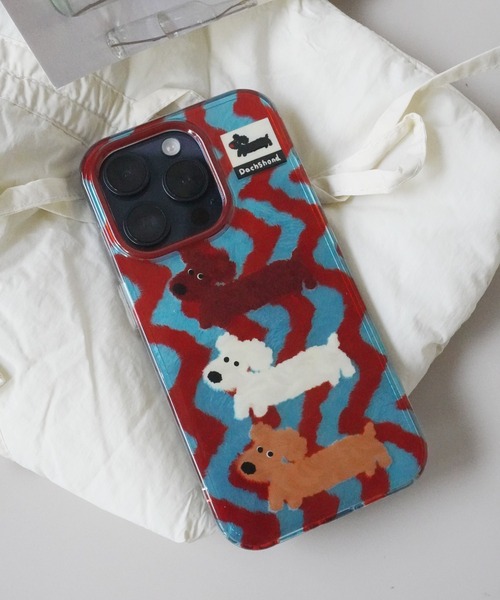 Port(ポート)の「【 Port / ポート 】 ストラップ付き 犬 モチーフ iPhoneケース #(スマホケース/カバー・レディース・ブラウン/マルチ/その他・E/G/B/D/H/C/A/F/J/I)」の11枚目の写真
