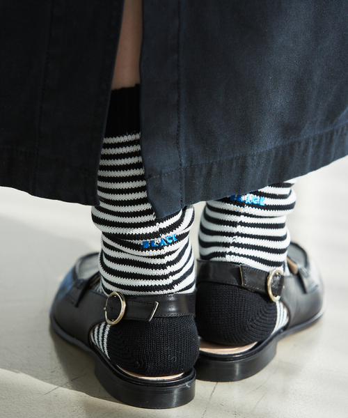 IENA（イエナ）の「《追加》BLACK ソックス（ソックス/靴下・レディース・ブラック/ホワイト/ブラック系その他・FREE）」の7枚目の写真