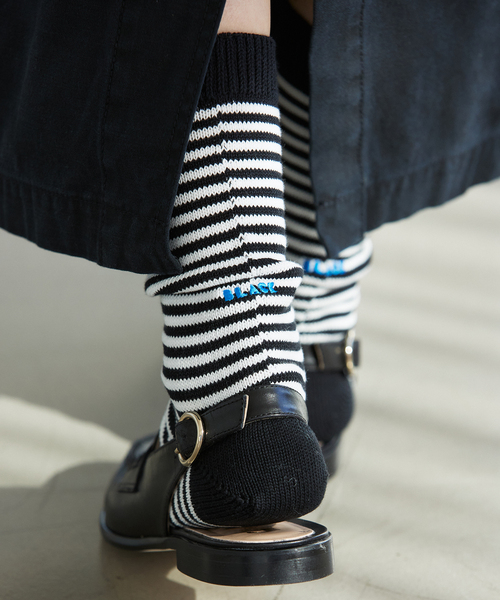 IENA（イエナ）の「《追加》BLACK ソックス（ソックス/靴下・レディース・ブラック/ホワイト/ブラック系その他・FREE）」の8枚目の写真