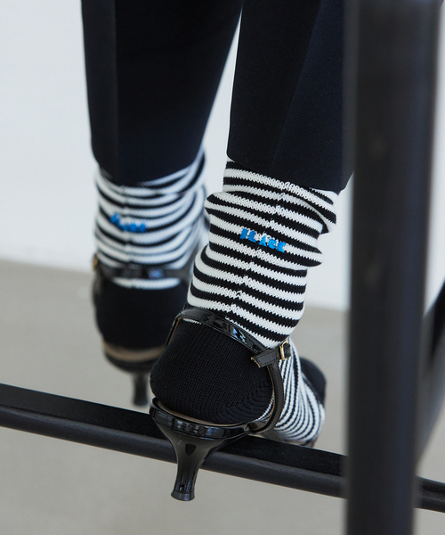 IENA（イエナ）の「《追加》BLACK ソックス（ソックス/靴下・レディース・ブラック/ホワイト/ブラック系その他・FREE）」の16枚目の写真