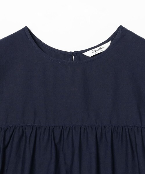 Ray BEAMS（レイビームス）の「Gymphlex / ティアード ノースリーブワンピース [洗える]（ワンピース・レディース・ネイビー/カーキ・14）」の13枚目の写真