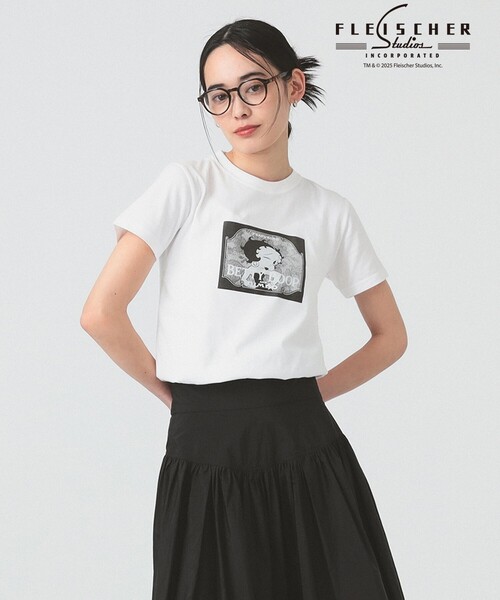Ray BEAMS（レイビームス）の「Betty Boop(TM) / Bimbo Tシャツ（Tシャツ/カットソー・レディース・ホワイト・ONE SIZE）」の11枚目の写真