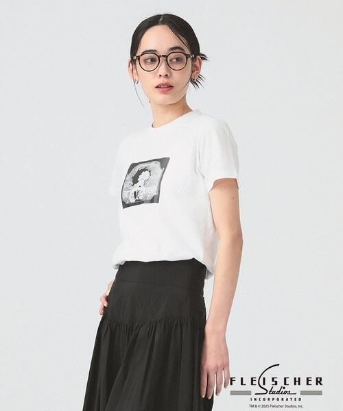 Ray BEAMS（レイビームス）の「Betty Boop(TM) / Bimbo Tシャツ（Tシャツ/カットソー・レディース・ホワイト・ONE SIZE）」の12枚目の写真
