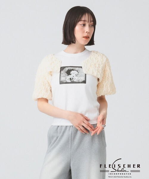 Ray BEAMS（レイビームス）の「Betty Boop(TM) / Bimbo Tシャツ（Tシャツ/カットソー・レディース・ホワイト・ONE SIZE）」の14枚目の写真