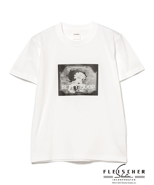 Ray BEAMS（レイビームス）の「Betty Boop(TM) / Bimbo Tシャツ（Tシャツ/カットソー・レディース・ホワイト・ONE SIZE）」の5枚目の写真
