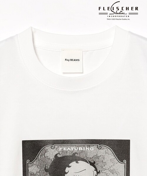 Ray BEAMS（レイビームス）の「Betty Boop(TM) / Bimbo Tシャツ（Tシャツ/カットソー・レディース・ホワイト・ONE SIZE）」の6枚目の写真