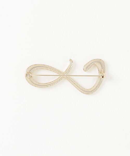 Perfect Suit FActory（パーフェクトスーツファクトリー）の「ブローチ付き　ボウタイワンピース　ブラック/ネイビー（ワンピース・レディース・ブラック/ネイビー・M/L）」の4枚目の写真