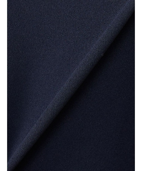 Perfect Suit FActory（パーフェクトスーツファクトリー）の「ブローチ付き　ボウタイワンピース　ブラック/ネイビー（ワンピース・レディース・ブラック/ネイビー・M/L）」の7枚目の写真