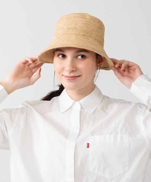 Levi's（リーバイス）の「Levi's/リーバイス バケット ハット（ハット・レディース・ベージュ・L）」の3枚目の写真