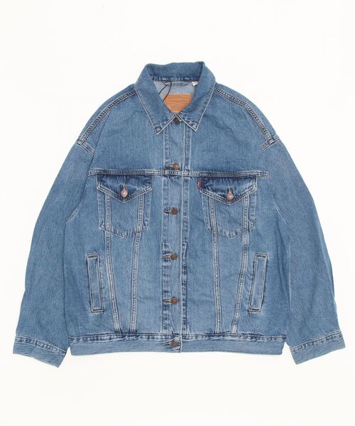 Levi's(リーバイス)の「デニムジャケット(デニムジャケット・レディース・インディゴブルー・X-SMALL)」の2枚目の写真