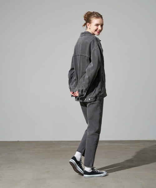 Levi's(リーバイス)の「デニムジャケット(デニムジャケット・レディース・インディゴブルー・X-SMALL)」の4枚目の写真