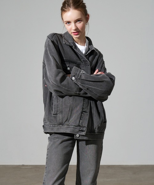 Levi's(リーバイス)の「デニムジャケット(デニムジャケット・レディース・インディゴブルー・X-SMALL)」の7枚目の写真