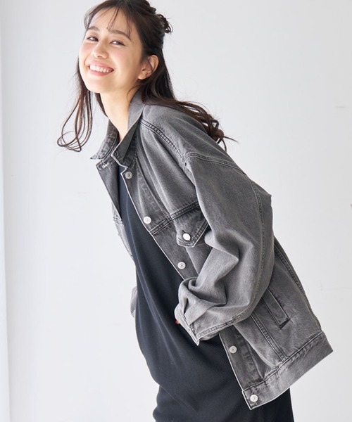 Levi's(リーバイス)の「デニムジャケット(デニムジャケット・レディース・インディゴブルー・X-SMALL)」の8枚目の写真