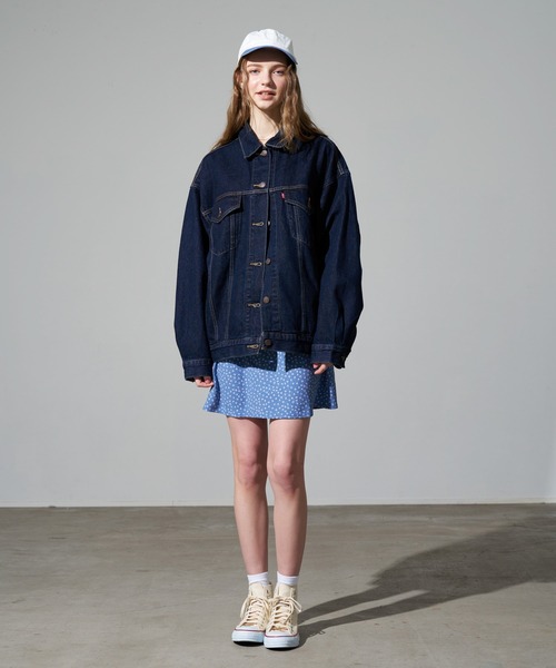 Levi's(リーバイス)の「デニムジャケット(デニムジャケット・レディース・インディゴブルー・X-SMALL)」の9枚目の写真