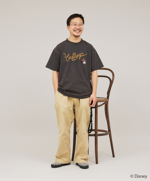 JOURNAL STANDARD（ジャーナルスタンダード）の「MICKEY MOUSE / ミッキー マウス  別注ウェスタンプリント Tシャツ（Tシャツ/カットソー・メンズ・コバルトブルー/ブラック/ホワイト/チャコールグレー/ブラックミックス/イエロー/ブラック系その他・MEDIUM/SMALL/LARGE）」の22枚目の写真