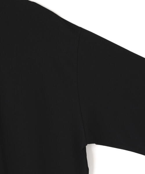 ATON(エイトン)の「ATON (エイトン)DRY COTTON JERSEY | MOCKNECK T-SHIRT(Tシャツ/カットソー・メンズ・ホワイト/ブラック・6/4/2)」の11枚目の写真