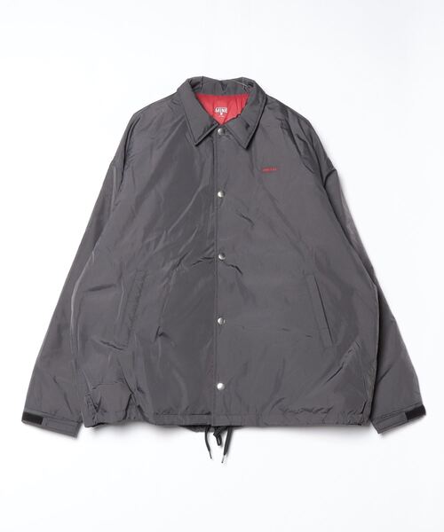 fridge(フリッジ)の「【MINE】DONWN COACH JACKET (TAION)(ダウンジャケット/コート・メンズ・ブラック/グレー系・4)」の2枚目の写真