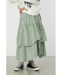 ランダムティアードスカート