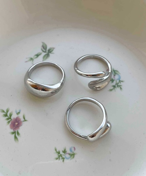 apres jour clair（アプレジュールクレア）の「【apres jour clair×ARIAZ】アソートニュアンスリング（リング・レディース・シルバー/ゴールド・FREE）」の3枚目の写真