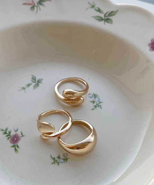 apres jour clair（アプレジュールクレア）の「【apres jour clair×ARIAZ】アソートニュアンスリング（リング・レディース・シルバー/ゴールド・FREE）」の5枚目の写真