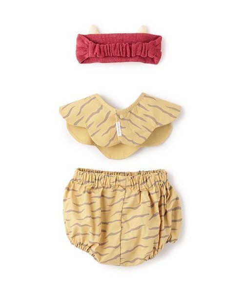 petit main（プティマイン）の「鬼なりきりセット（その他ベビーウェア・キッズ・キャメル・80ｃｍ/70cm）」の2枚目の写真