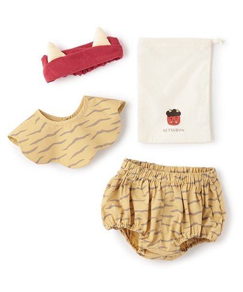 petit main（プティマイン）の「鬼なりきりセット（その他ベビーウェア・キッズ・キャメル・80ｃｍ/70cm）」の11枚目の写真