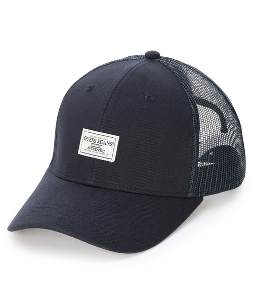 GUESS JEANS(ゲスジーンズ)の「GUESS JEANS Vintage Trucker 帽子 キャップ(キャップ・メンズ・ブラック/ネイビー/ホワイト系その他・ONE SIZE)」の13枚目の写真