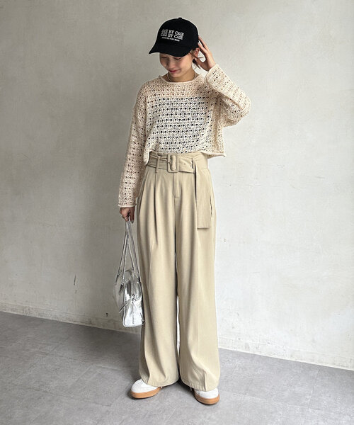 Thevon（ゼボン）の「CASE BY CASEキャップ（キャップ・レディース・ブラウン/ブラック・FREE）」の5枚目の写真