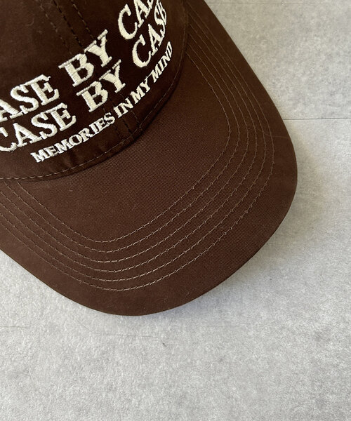 Thevon（ゼボン）の「CASE BY CASEキャップ（キャップ・レディース・ブラウン/ブラック・FREE）」の14枚目の写真