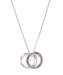 WOODENDOLL（ウッディンドール）の「WOODENDOLL ツインリング ネックレス WD24205（ネックレス）」