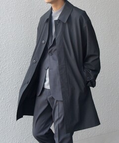 SHIPS any:〈撥水加工〉タスラン SOLOTEX(R) ステンカラー コート 26SS