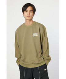 メンズドッキングロゴニットトップス