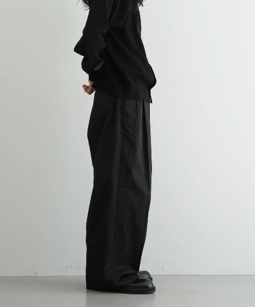 REVERBERATE TACKED TROUSERS TACKED CHINO