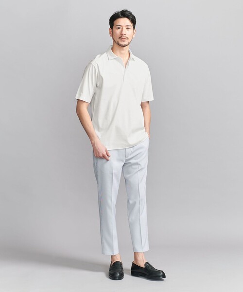 UA BEAUTY&YOUTH ポロ Lサイズ WARDROBE SMART BEAUTY＆YOUTH UNITED ARROWS tシャツ 「WEB限定 WARDROBE SMART