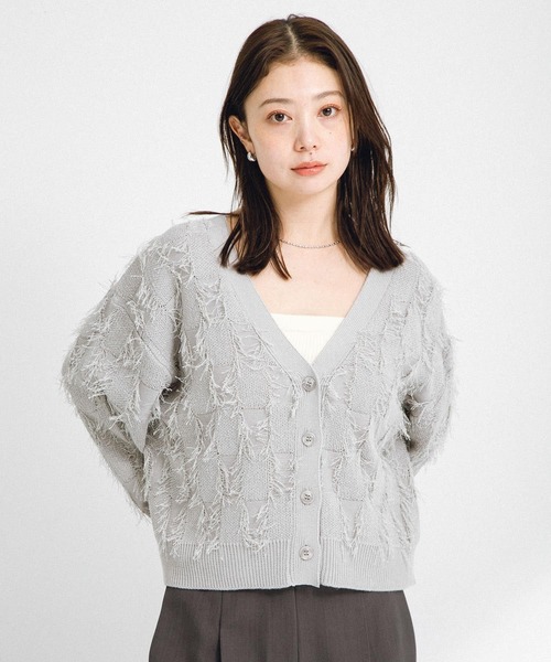 定価:14,300円　URBAN RESEARCH ニットカーディガン URBAN RESEARCH DOORS｜『UR TECH 200日ニット』Vネック