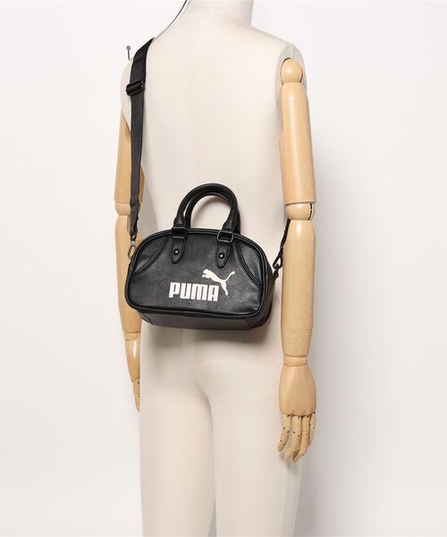PUMA(プーマ)の「PUMA ウェア プーマウェア U ARCHIVE MINI GRIP BAG バッグ 091137 01BK(ボディバッグ/ウエストポーチ・メンズ・ブラック・FREE)」の5枚目の写真