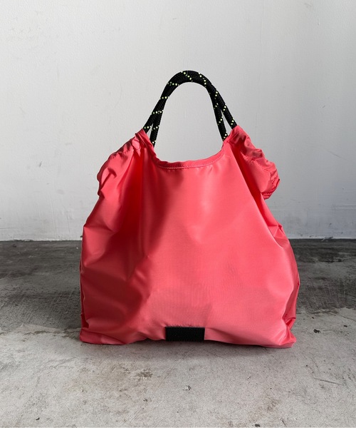 EM:チャドコードトート ポケッタブル超軽量バッグ 約92g カラフル