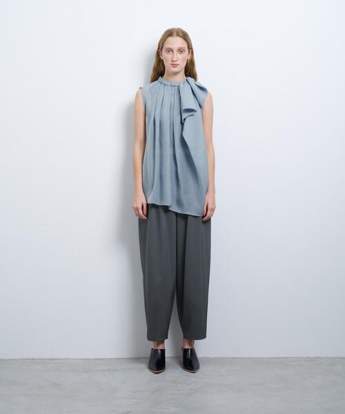 LANVIN en Bleu - LANVIN en Bleu♡リボンシャツ サテンショルダーリボンブラウス|LANVIN en Bleu | LANVIN en