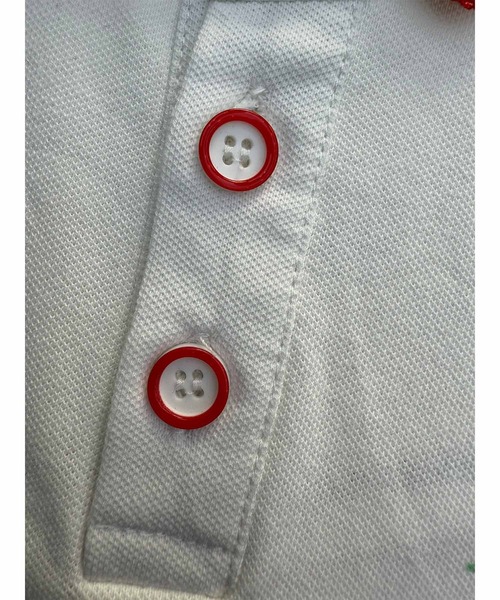 aimoha(アイモハ)の「【aimoha-KIDS-】マルチライン襟キッズポロシャツ(ポロシャツ・キッズ・ブルー/ホワイト/グリーン/イエロー・90/100/110/120/130)」の7枚目の写真