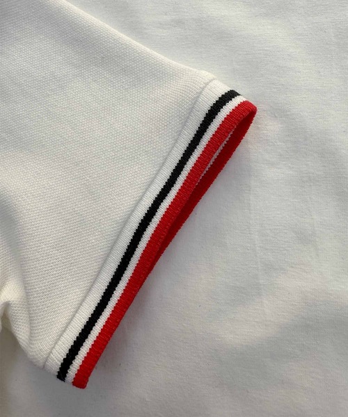 aimoha(アイモハ)の「【aimoha-KIDS-】マルチライン襟キッズポロシャツ(ポロシャツ・キッズ・ブルー/ホワイト/グリーン/イエロー・90/100/110/120/130)」の9枚目の写真