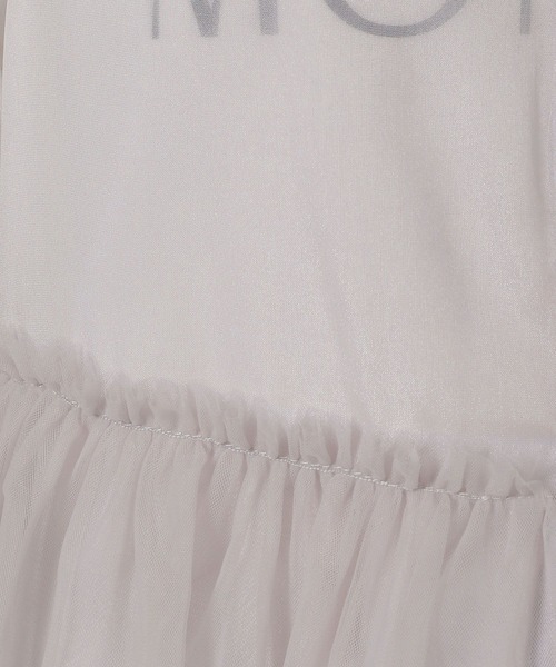 LAKOLE（ラコレ）の「チュール切替シアーベスト / 329136（ベスト・レディース・ブラック/アイボリー/グレー・FREE）」の10枚目の写真