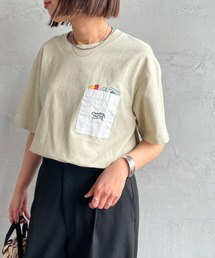 【WEB限定】[CHUMS/チャムス] CHUMLEYS MARKET バックプリント ポケットTシャツ